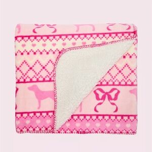 🎉Host pick!🎉PINK x LoveShackFancy Cozy Plush Blanket